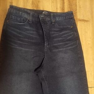 GUC Scoop faded high rise boot cut jeans size 12